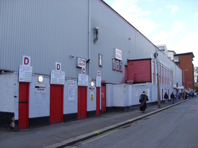 Rear of the East Stand